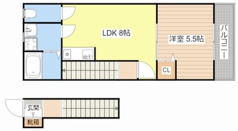 間取図 ラ・トゥール近江八幡