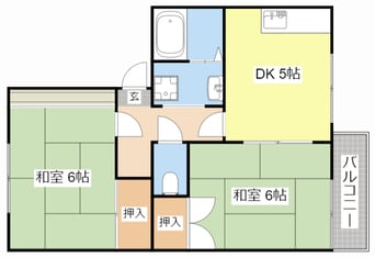 間取図 カーサMⅡ