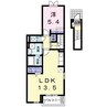 アルドーレ 1LDKの間取り