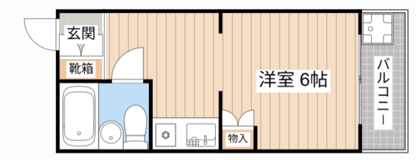 間取図 アイシーアネックスビル