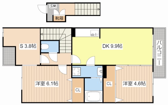 間取り図 シャルマンハウス