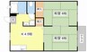 いづみニューハイツ 2Kの間取り