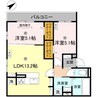 ビクトワールⅡ 2LDKの間取り