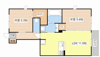 間取図 サザンクロスⅠ番館