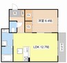 米原Ｓ．Ｂ．Ｃ 1LDKの間取り