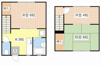 間取図 松金住宅