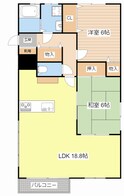 東都マンションの間取図