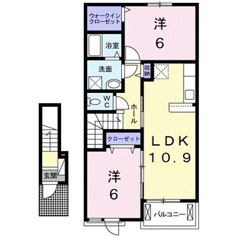 間取図 サン　ルーラルⅢ・Ｓ