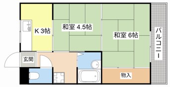 間取図 ハイネスグリーン名坂