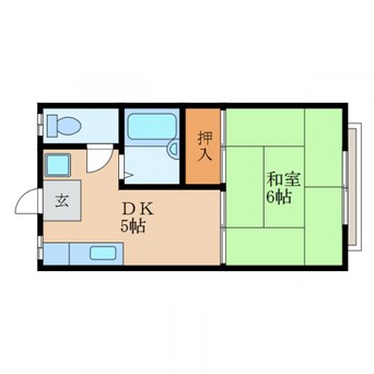 間取図 ＡＲＫ五個荘Ⅰ・Ⅱ