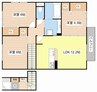 ガーデン　ライラック 3LDKの間取り