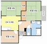 エスパシオ21 3DKの間取り