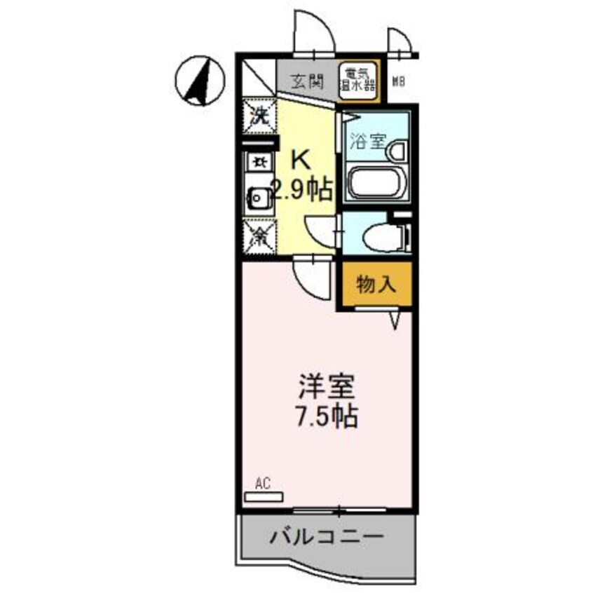 間取図 アースマーシーマンション