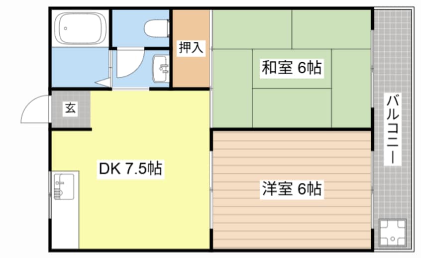 間取図 スイートコーポラス