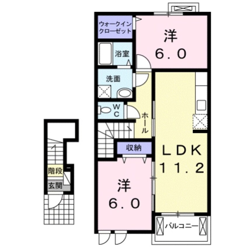 間取図 リクソーレⅢ