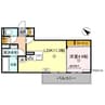 BRANSIA堀上町（ブランシア） 1LDKの間取り