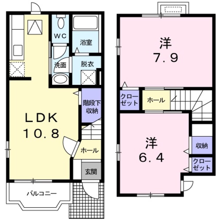 間取図 サンク