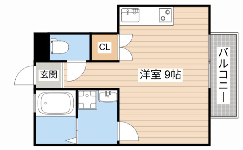 間取図 鷹飼マンション