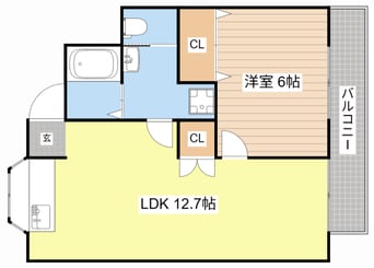 間取図 開花えれがんす