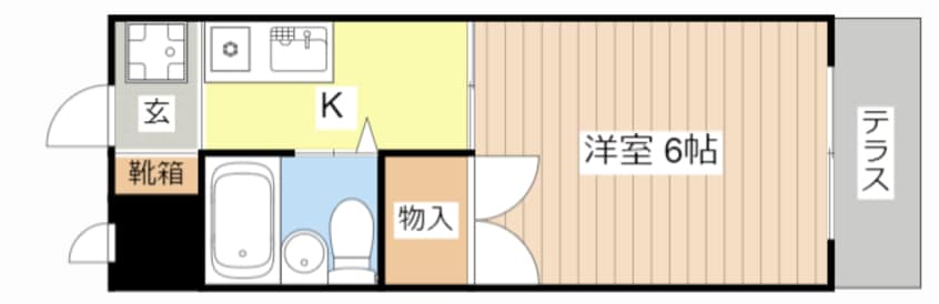 間取図 サンハイツ峯
