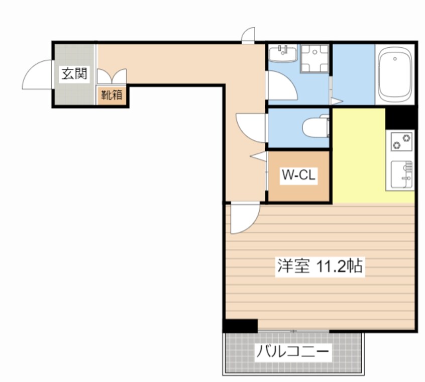 間取図 シャーメゾン　サンライズ