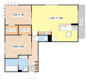 間取図 Bellezza大津京