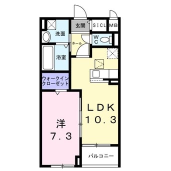 間取図 アストラル　ノーブル