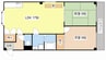 グレイスハイツ 2LDKの間取り