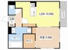 STELLA（ステラ） 1LDKの間取り