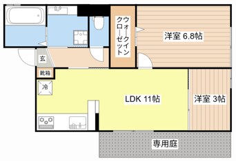 間取図 Bonheur草津