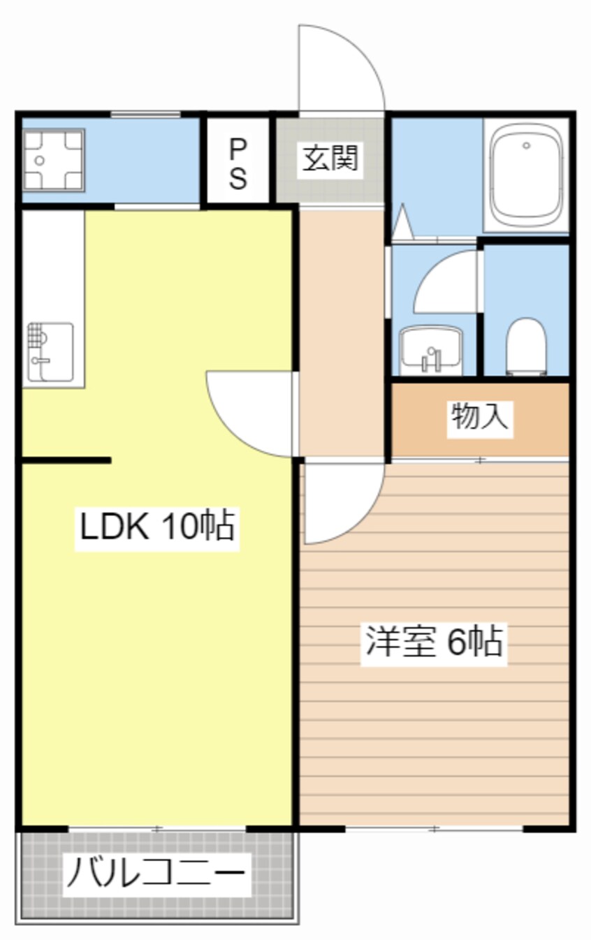 間取図 プロパティカオル2