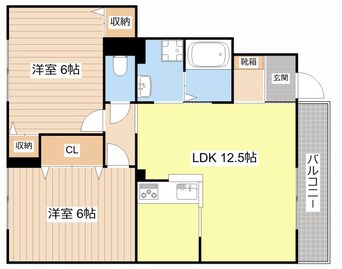 間取図 モンソレーユ