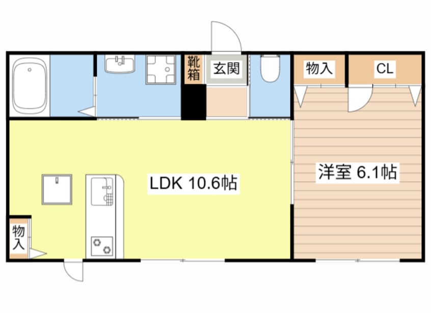 間取図 シャーメゾン　フィオリータ