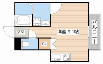 間取図 鷹飼マンション