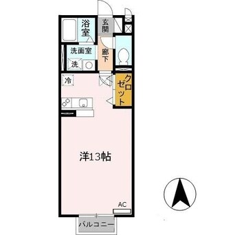 間取図 コンフォールＭ