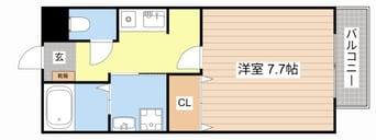 間取図 エスエスコーポ愛知川