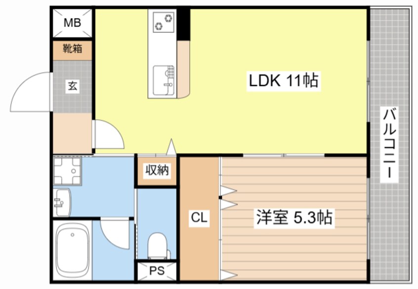 間取図 ON　THE　ROAD