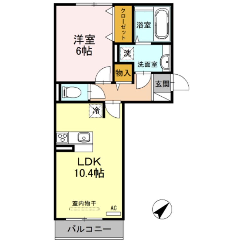 間取図 ティーガーデンレジデンス
