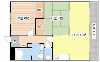 間取図 グランシャリオ１番館
