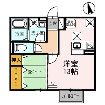 間取図 ウエストアヴェニュー