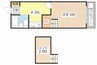 ＮＯＡ５１８ 1Kの間取り