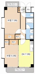 シオンの間取図