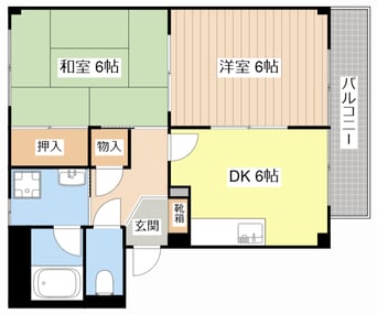 間取図 レジデンス宝積