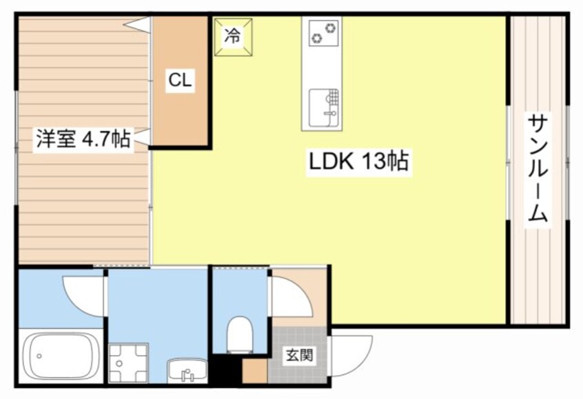 間取図 クラルス