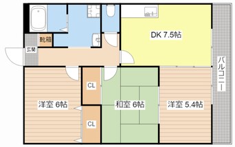 間取図 ヴィラバーデンバーデン