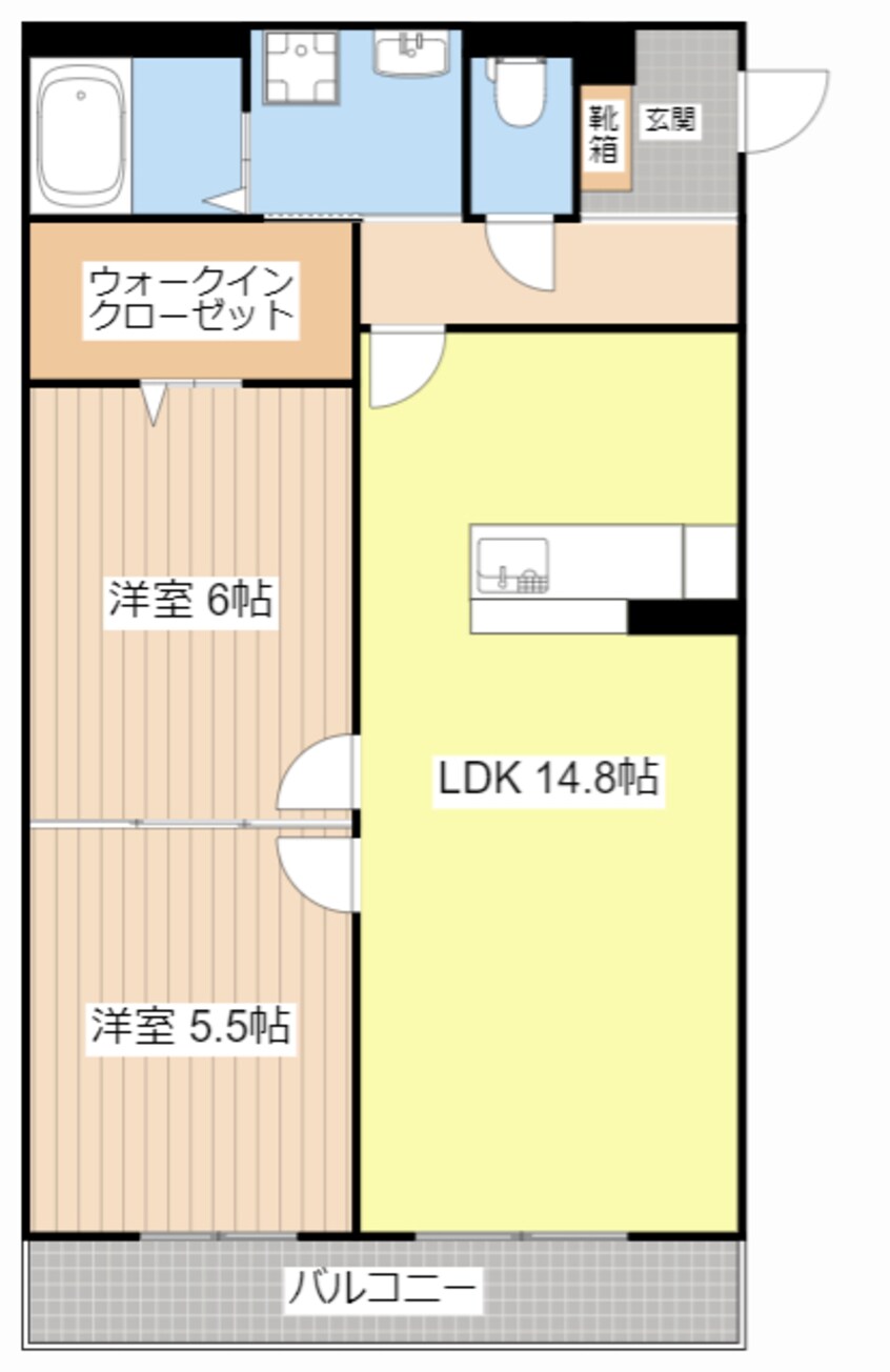 間取図 グラン ディアス