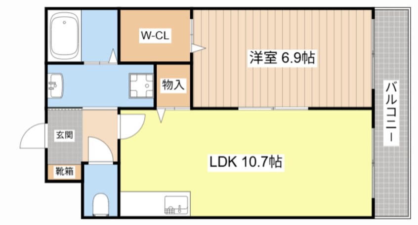 間取図 アースマーシマンションⅡ
