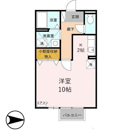間取り図 グリーンハイツ