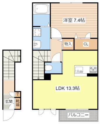 間取図 シャーメゾン杉山