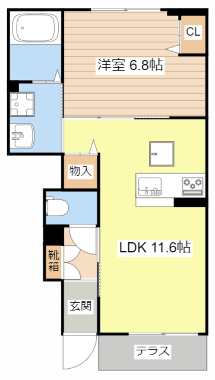 間取図 シャーメゾン杉山